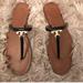 Tory Burch Shoes | Like New Tory Burch Sandals | Color: Gold/Tan | Size: 6