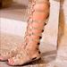 Free People Shoes | Free People- Suede Tan Summer Gladiator Sandals | Color: Tan | Size: 9