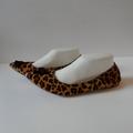 J. Crew Shoes | J.Crew Cheetah Print Ballerina Flats | Color: Black/Brown | Size: 9