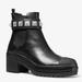 Michael Kors Shoes | Michael Kors Glenn Crystal Studded Leather Boot | Color: Black | Size: 6.5