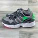 Adidas Shoes | Adidas Yung-96j Grey Green Sneakers Youth 6.5 | Color: Gray/Green | Size: 6.5g