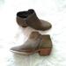 Urban Outfitters Shoes | Ecote Sz 7 Ankle Boots Inner Zip Mossy Color. | Color: Brown/Green | Size: 7