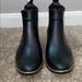 Kate Spade Shoes | Katespade Rain Boots | Color: Black/Gold | Size: 9