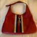 Gucci Bags | Gucci Red Leather Hobo Bag | Color: Red | Size: 15” Wide X 9” Tall