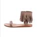 Kate Spade Shoes | Kate Spade Fringe Sandal | Color: Tan | Size: 10