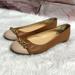 J. Crew Shoes | J Crew Woman Leather Flat Shoes Size 8 | Color: Pink/Tan | Size: 8