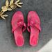 Coach Shoes | Coach Pink Samira Flower Sandal Flip Flop | Color: Pink | Size: 9.5