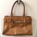 Coach Bags | Coach | Hampton Brown Leather Satchel | Color: Brown/Silver | Size: Os