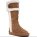 Michael Kors Shoes | Michael Kors Suede Winter Boots | Color: Cream | Size: 5