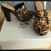 Coach Shoes | Brand New In Box Coach Cheetah Clogs | Color: Cream | Size: 8