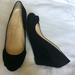 Jessica Simpson Shoes | Jessica Simpson Wedge Heels Sz 7.5 M | Color: Black | Size: 7.5