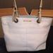 Michael Kors Bags | Michael Kors Bedford Pocket Tote | Color: White | Size: Medium