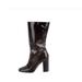 Michael Kors Shoes | Michael Kors Patent Leather Boot | Color: Black | Size: 9.5