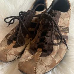 Coach Shoes | Coach Tennis Shoes | Color: Brown/Tan | Size: 7