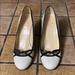 Kate Spade Shoes | Kate Spade Shoes Sz 7 White With Black Accents | Color: Black/White | Size: 7