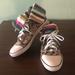 Coach Shoes | Coach Legacy Stripe Women’s High Top Size 9.5 | Color: Brown/Tan | Size: 9.5