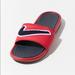 Nike Shoes | Nike Benassi Jdi Chenille Red Slides | Color: Red | Size: 8