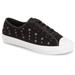 Coach Shoes | Coach Black Empire Star Studded Lace Up Sneakers | Color: Black/White | Size: 8.5