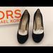 Michael Kors Shoes | Michael Kors Black Suede Heels. | Color: Black | Size: 7.5