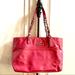 Coach Bags | Coach Tribeca Patent Tote In Peony Euc | Color: Pink | Size: 13”W X 9”H X 5”D