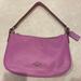 Coach Bags | Coach Lilac Purple Leather Bag | Color: Purple | Size: Os