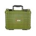 Eylar Compact 13.37in Protective Gear Case Water and Shock Resistant w/ Foam Green SA00001-Grn