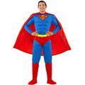 Funidelia | Superman costume 100% OFFICIAL for man size S Man of Steel, Superheroes, DC Comics, Justice League, costume accessory - Fun costumes for your parties