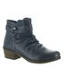 Propet Roxie - Womens 6.5 Navy Boot W