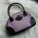 Victoria's Secret Bags | Cco! Victoria's Secret Purple Love Makeup Satchel | Color: Black/Purple | Size: Os