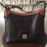 Dooney & Bourke Bags | Dooney & Bourke Leather Shoulder Bag | Color: Brown/Red | Size: Os