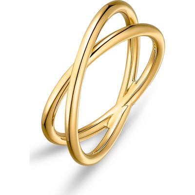 CHRIST - Damenring 375er Gelbgold Ringe 1 ct