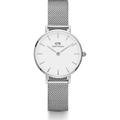 Daniel Wellington - Petite Sterling Silber Damenuhren Schwarz Damen