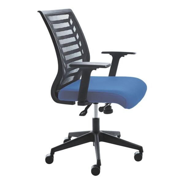 Rocada Bürostuhl mit Armlehnen blau