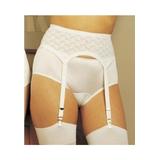 Plus Size Women's Garter Belt by Rago in White (Size 44)