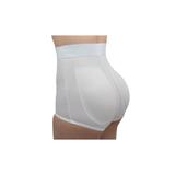 Plus Size Women's High Waist Padded Panty by Rago in White (Size L)