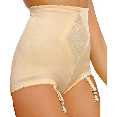 Plus Size Women's Medium Shaping Panty Brief by Rago in Beige (Size 2X)