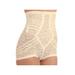 Plus Size Women's No Top Roll High Waist Lacette Brief by Rago in Beige (Size 2X)