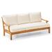 Cassara Seating Replacement Cushions - Chaise, Solid, Performance Rumor Snow Chaise, Standard - Frontgate