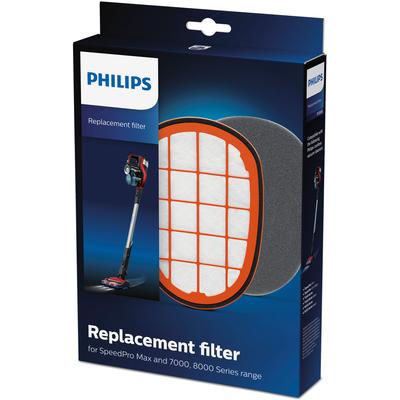 Philips Filter-Set FC5005/01 für SpeedPro Max Akkusauger, (Set, 2 tlg., 1 Schaumfilter, Einlagefilter mit Rahmen) grau Zubehör Staubsauger Haushaltsgeräte