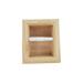 Timber Tree Cabinets Tracy Recessed Toilet Paper Holder Wood in Brown | 10 H x 8.5 W x 3.75 D in | Wayfair TRACY-24-UNF