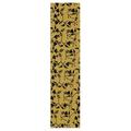 Red Barrel Studio® Aquina Floral Cotton Blend Table Runner Cotton Blend in Yellow/Brown | 13 D in | Wayfair 6B8ED3DE33E341E0863049746FB360D4