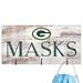 Green Bay Packers 6'' x 12'' Mask Holder