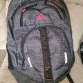 Adidas Bags | Backpack | Color: Gray/Red | Size: Os