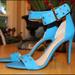 Jessica Simpson Shoes | Jessica Simpson Bright Blue Shoes With Sequins | Color: Blue | Size: 8.5