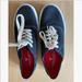 American Eagle Outfitters Shoes | Navy American Eagle Sneakers | Color: Blue/Red | Size: 8