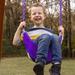 Gorilla Playsets Plastic Belt Swing w/ Chains 27.5 H x 5.5 W x 0.5 D in brownPlastic in Plum | 27.5" H X 5.5" W X 0.5" D | Wayfair 04-0002-P/P