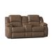 Southern Motion Cagney 78" Pillow Top Arm Reclining Loveseat Polyester in Brown | 41 H x 78 W x 40 D in | Wayfair 705-78P 186-18