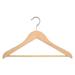 Rebrilliant Mccully Wood Standard Hanger for Dress/Shirt/Sweater Wood in Brown | 9 H x 17 W in | Wayfair B2E578A729614476BD1E58C58FF213FD