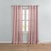 Wide Width BH Studio Room-Darkening Grommet Panel by BH Studio in Pale Rose (Size 54" W 72" L) Window Curtain