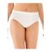 Plus Size Women's One Smooth U All-Around Smoothing Hi-Cut Panty by Bali in White (Size 7)